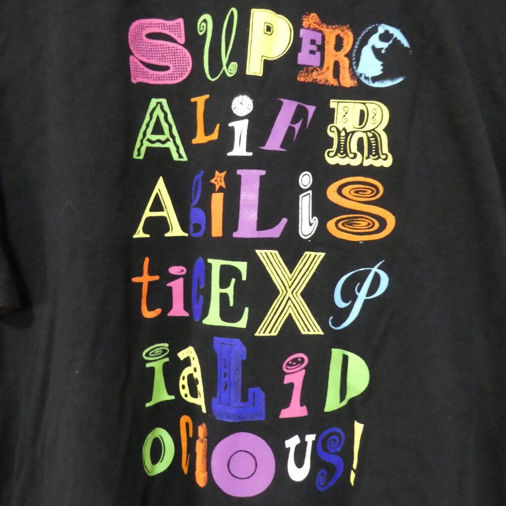 DISNEY - MARY POPPINS | 2XL | Supercalifragilisticexpialidocious! Graphic Tee
